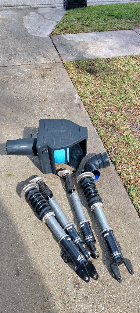 BC Coilovers & Corsa Intake Used 