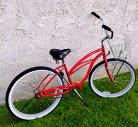 Classic Firmstrong 26" Beach Cruiser bike bicicleta basket