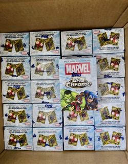 2025 Topps Chrome MARVEL Comics Value/Blaster Box LOT of 40 Boxes
