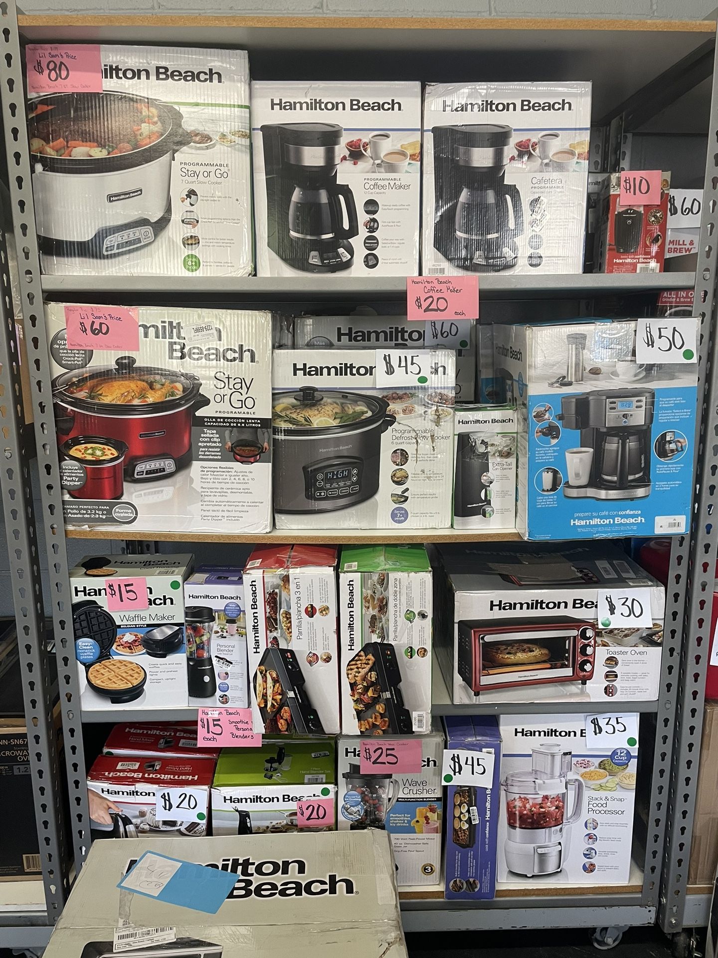 Home Appliance Sale(Prices Are Different Depending On Product)