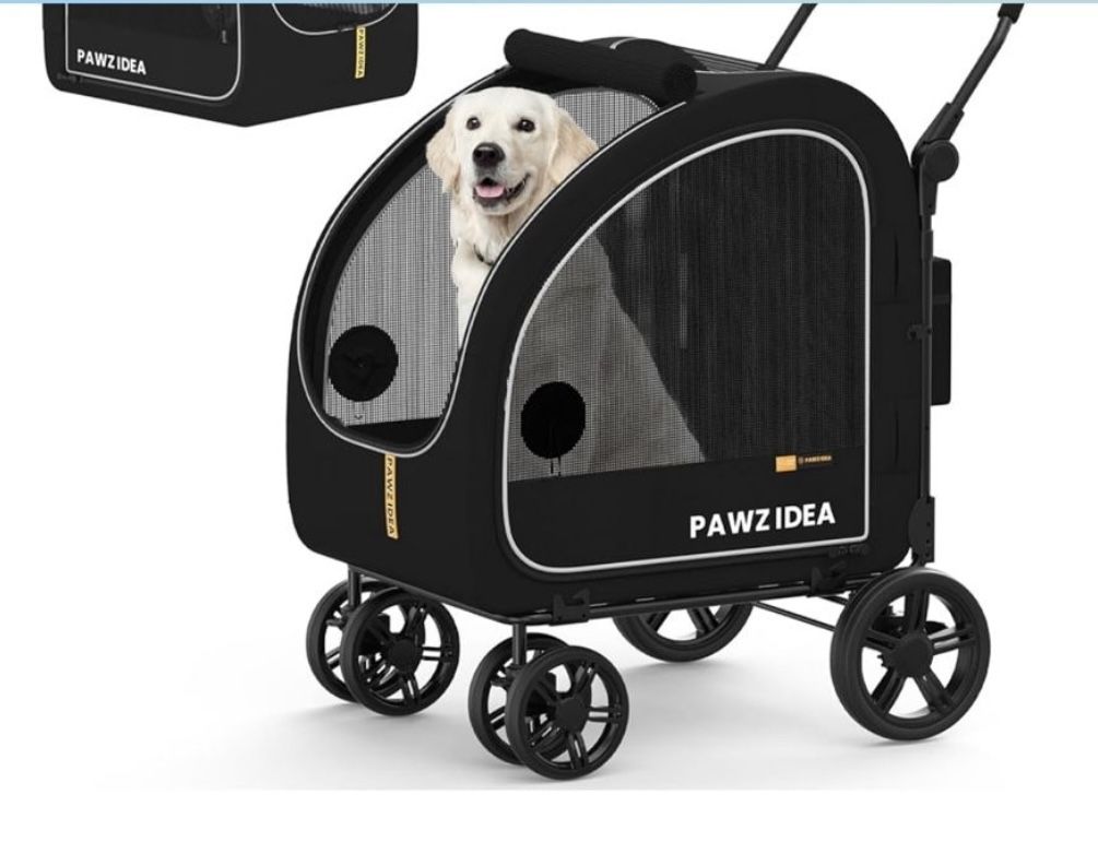 NEW PET STROLLER FOR LARGE DOGS PAWZIDEA