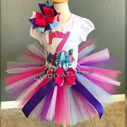 Trolls tutu set