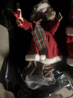 Christmas Antique Light Up Animated Characters