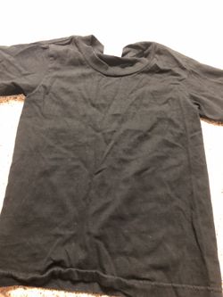 Boys black shirt size small