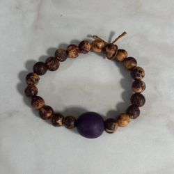 Avocado Seed Bracelet