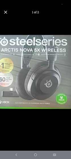 SteelSeries Artic Nova 5x Wireless