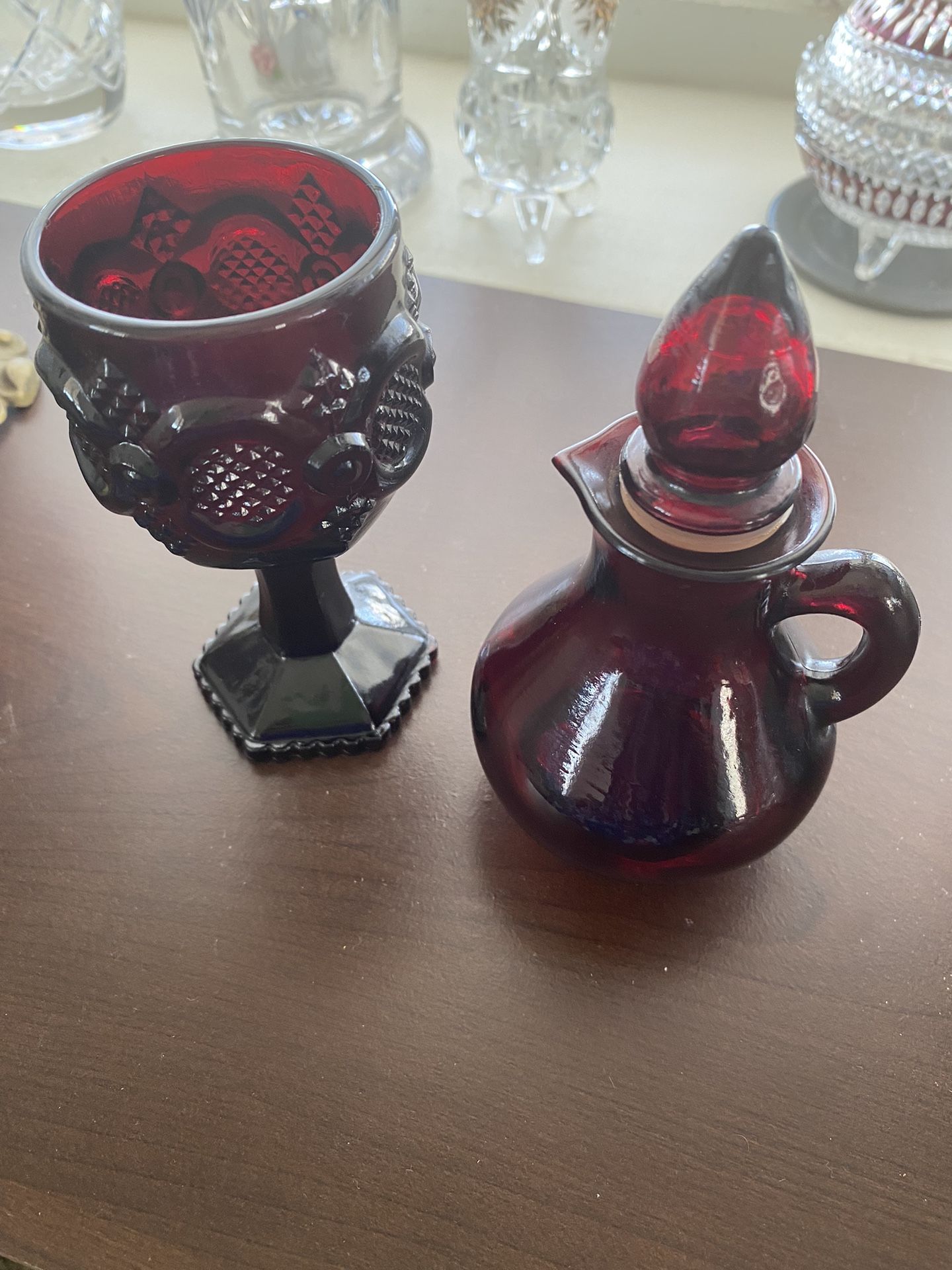 Red Avon Collectibles