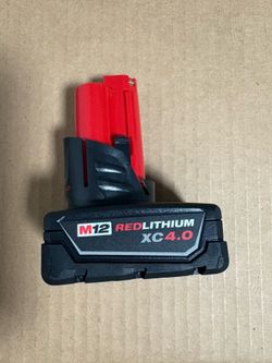 Milwaukee M12 Battery 4.0 New Open Box