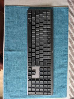 MX mechanical keyboard, fullsize, clicky