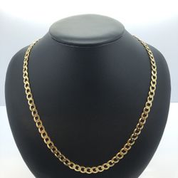 New 10K Solid Gold Cuban Chain 