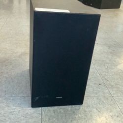 Black Samsung PS-WA55D Wireless Subwoofer 13.5x8x11.5