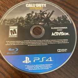 Call of Duty (Sony PlayStation 4) WWII 