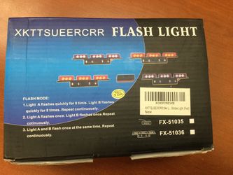 XKTTSUEERCRR FLASH LIGHT