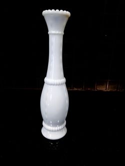 Vintage Milk Glass Bud Vase