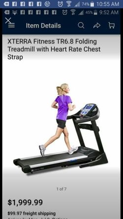 Brand new xterra fitness treadmill