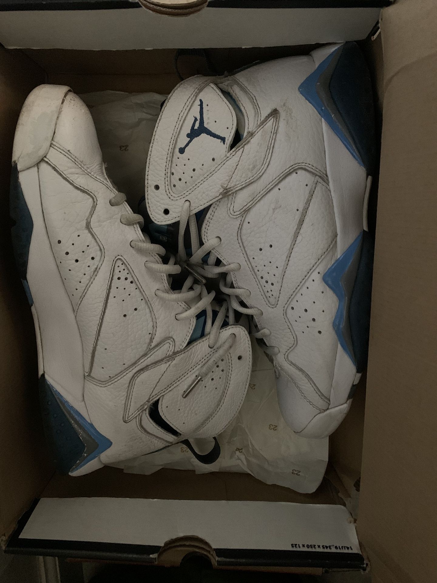 Jordan 7s Aqua Blue