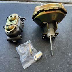 Chevy Chevelle Master Cylinder And Brake Booster