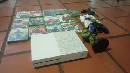 Xbox One S Console Bundle with Games and Controllers