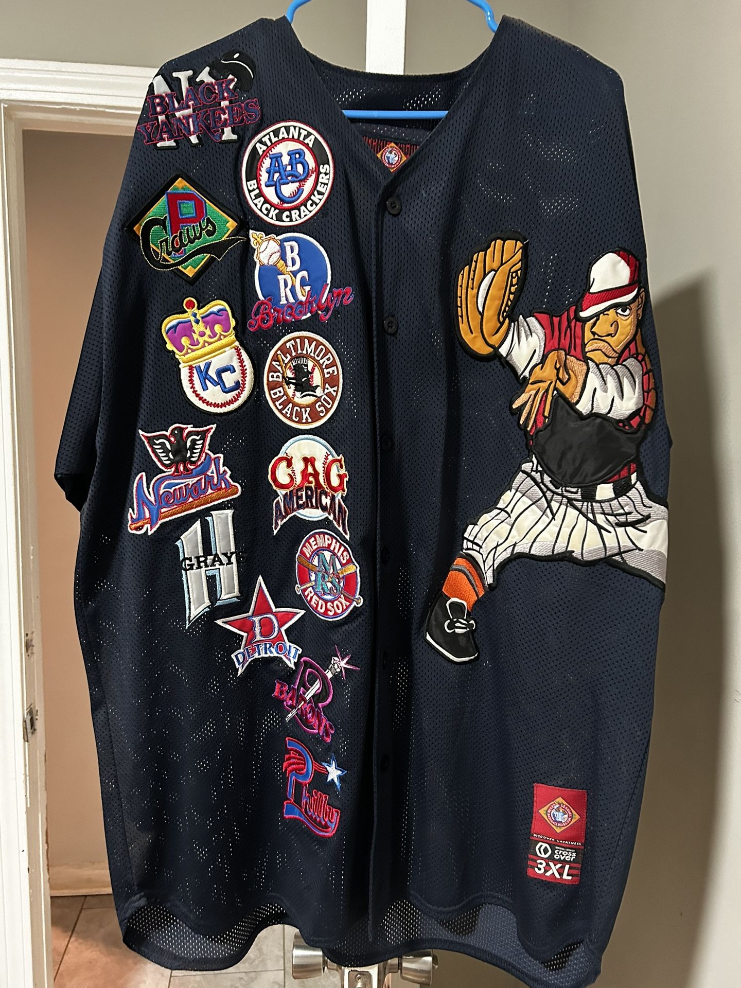 2 3XL Negro League Baseball Jerseys