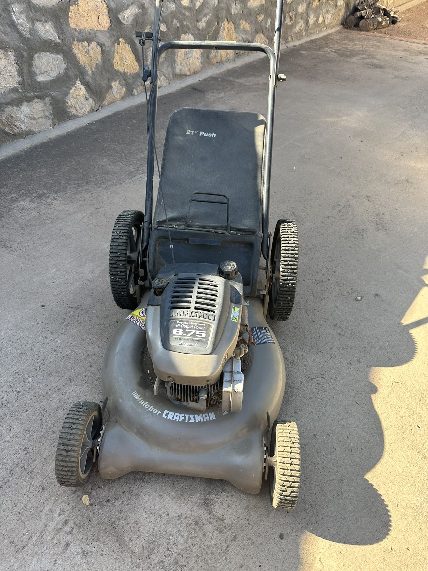 Lawnmower Gas