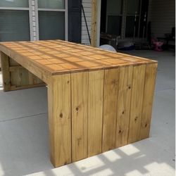 Outdoor Waterfall Table 