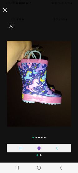 Little Girl Water Boots Size 5/6
