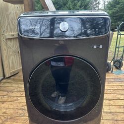 Samsung FlexDry Electric Dryer – Black Stainless Steel – Dual Dryer System 