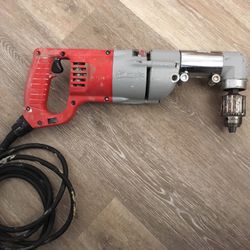 Milwaukee 7 amp 1/2 in. Corded heavy right-angel drill