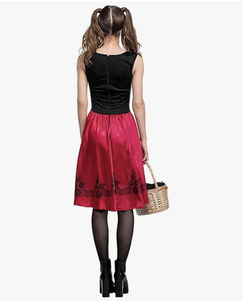 Large Adult Red dress Costume