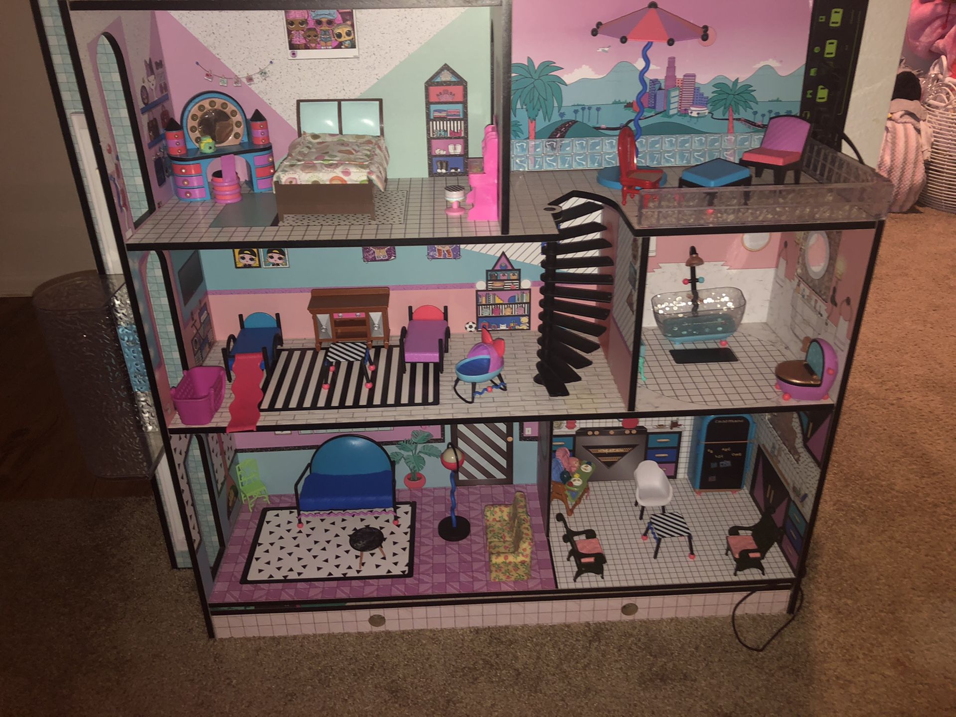 Lol surprise doll house (classic edition)