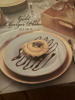 Gold Charger Plates