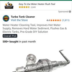 Water Heater Tank Cleaner