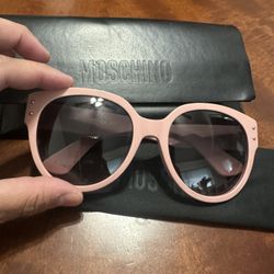Moschino Pink Bear Sunglasses 