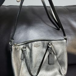 Coach Purse Grey