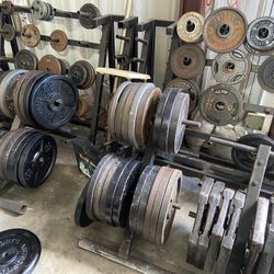 Olympic Weights $.90 A Lb