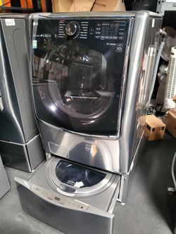 Washer-5.2 cu.ft. two washers in one