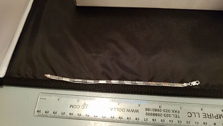 Sterling silver bracelet 8 inches