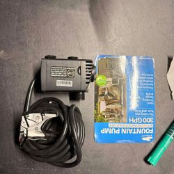 smartpond 300-GPH Submersible Electric Fountain Pump – Customer Return