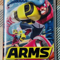 ARMS - Nintendo Switch Game With Original Case Tested/Works Fast Shipping! Clean