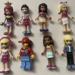 LEGO Minifigures Lot Of 8 Girls Friends P/up Sheepshead Bay Brooklyn NY 