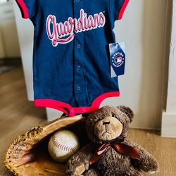 Official MLB Guardians Baby Clothes $5 OBO