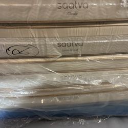 Luxury Saatva & Tempur-Pedic Mattresses – 50-80% Off!     •    Brand New, Minor Blemishes (Nothing That Affects Comfort)     •    King, Queen, Full, T