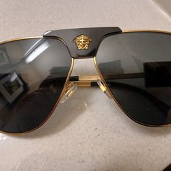 Versace Pilot Sunglasses