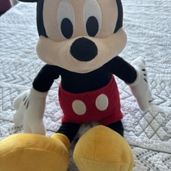 Disney Junior Mickey Mouse Large 19-inch Plush Stuffed Animal, Mickey Mouse