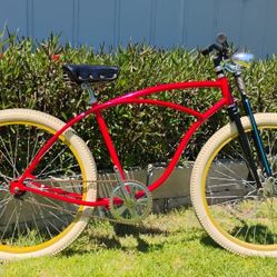 Schwinn Cruiser With Monarch Type I Forks 