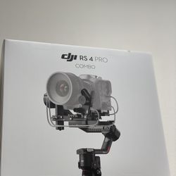 Dji RS 4 Pro Combo Gimbal Stabilizer