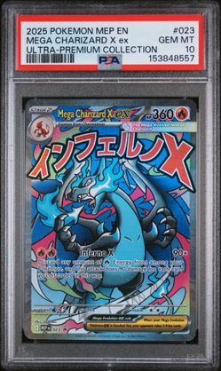 Mega Charizard X Ex - PSA 10