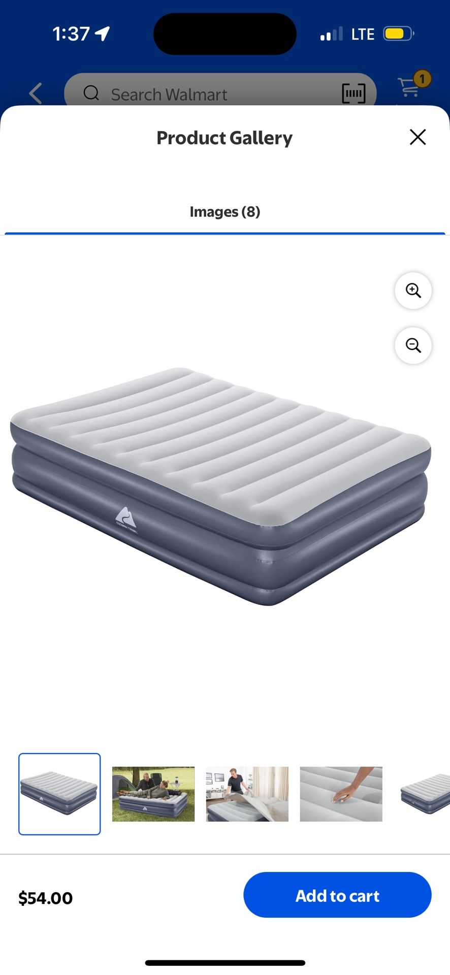 Air mattress and pump