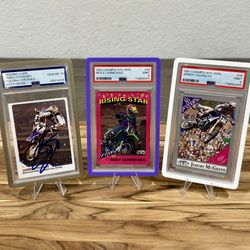 PSA Motocross Trading Cards