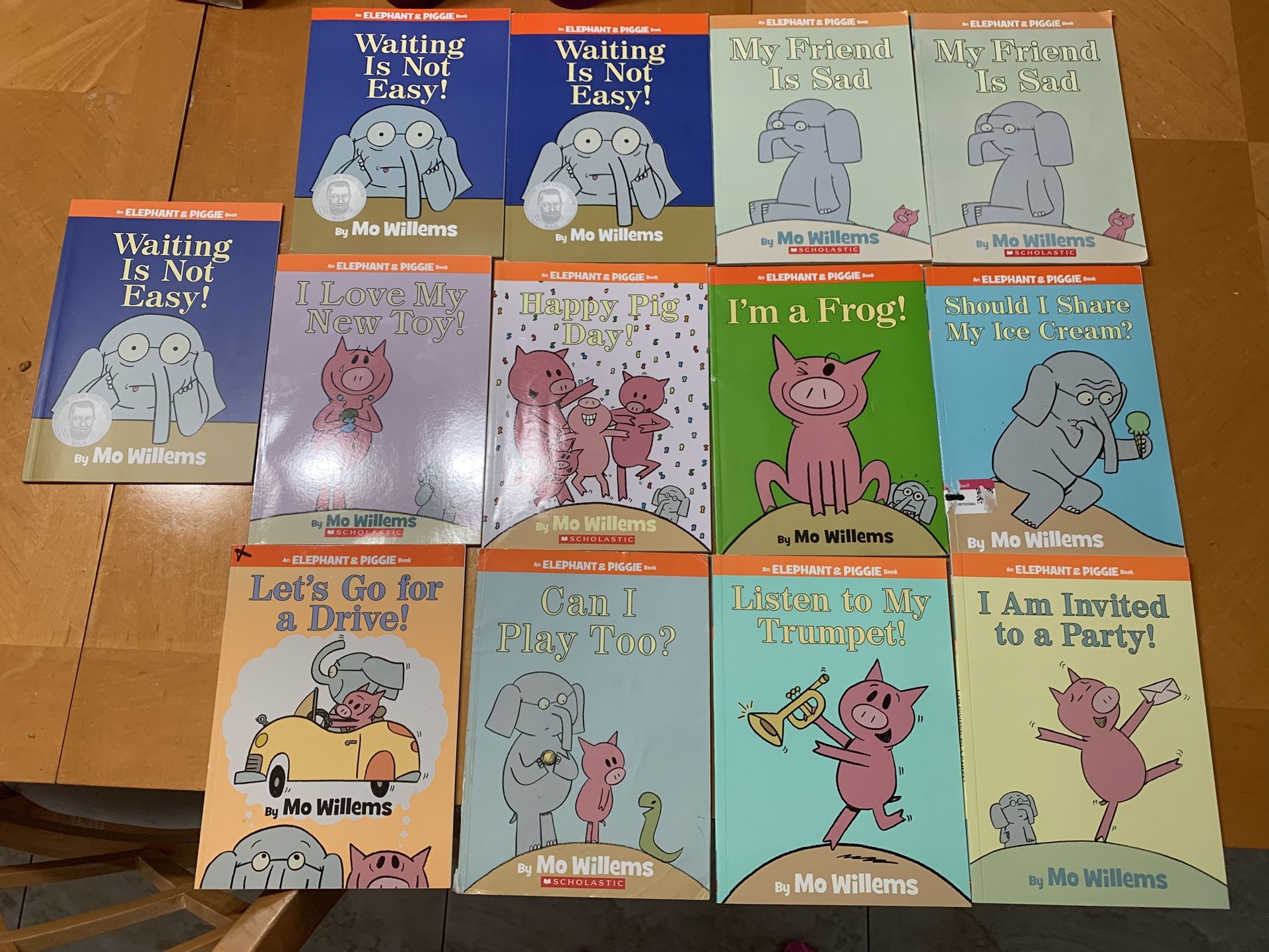 Collection of 13 Elephant & Piggie books by Mo Willems. Coral Springs 33071